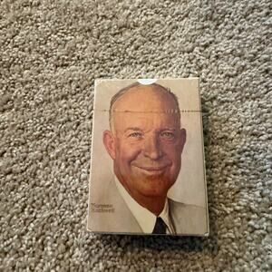 NEW Eisenhower Foundation Norman Rockwell Playing Cards Set Vintage USA